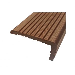 Уголок ДПК для террасной доски Darvolex, Ecodeck, Deckron (брашинг) внеш. Размер 35х70х4000 Коричневый