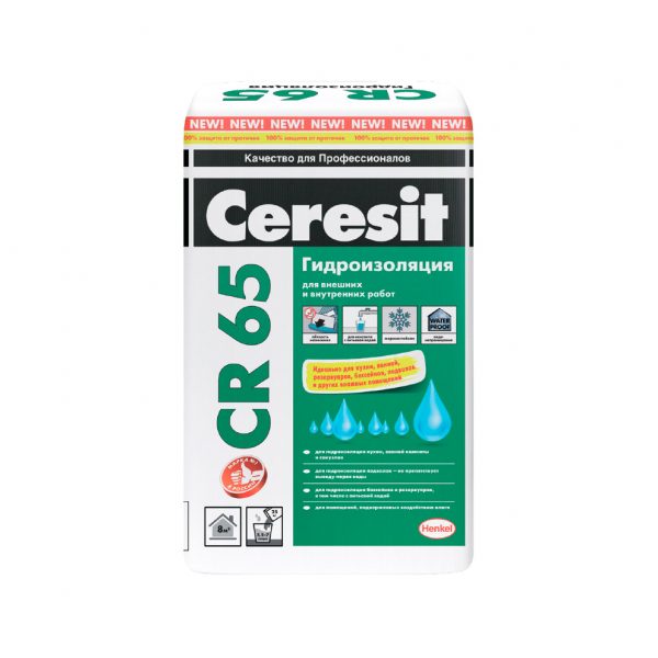 Гидрозиоляционная масса Ceresit CR 65 5 кг