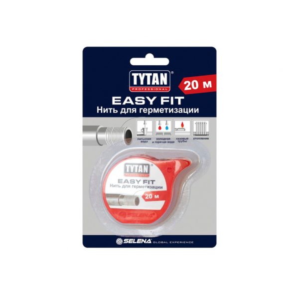 Нить для герметизации TYTAN Professional Easy Fit, 20 м