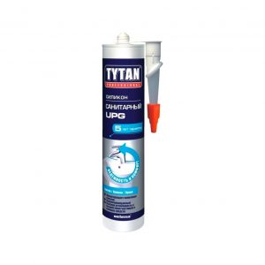 Герметик TYTAN Professional силиконовый санитарный UPG прозрачный 310мл