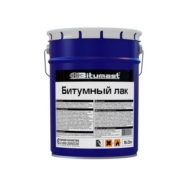 Лак Bitumast битумный 4,2 кг