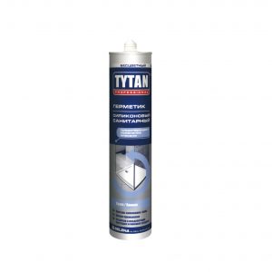 Герметик TYTAN Professional силиконовый санитарный бесцветный, 280 мл