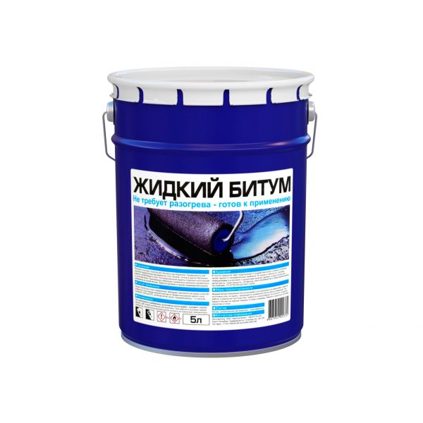 Жидкий битум Bitumast 5 л /5 кг