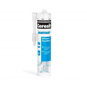 Санитарный герметик белый Ceresit CS 15 280 мл