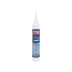 Герметик TYTAN Professional силиконовый санитарный белый 80мл