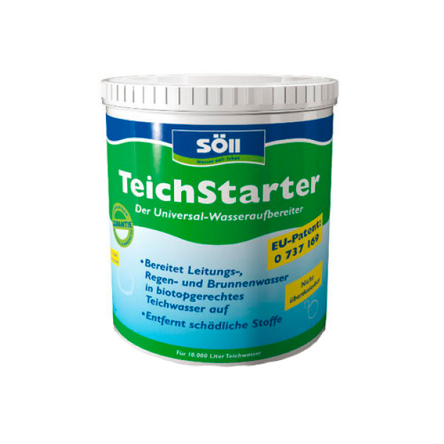 Средство для подготовки новой воды Soll Teich-Starter 1кг