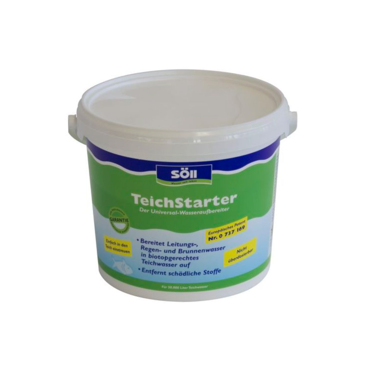 Средство для подготовки новой воды Soll Teich-Starter 5кг