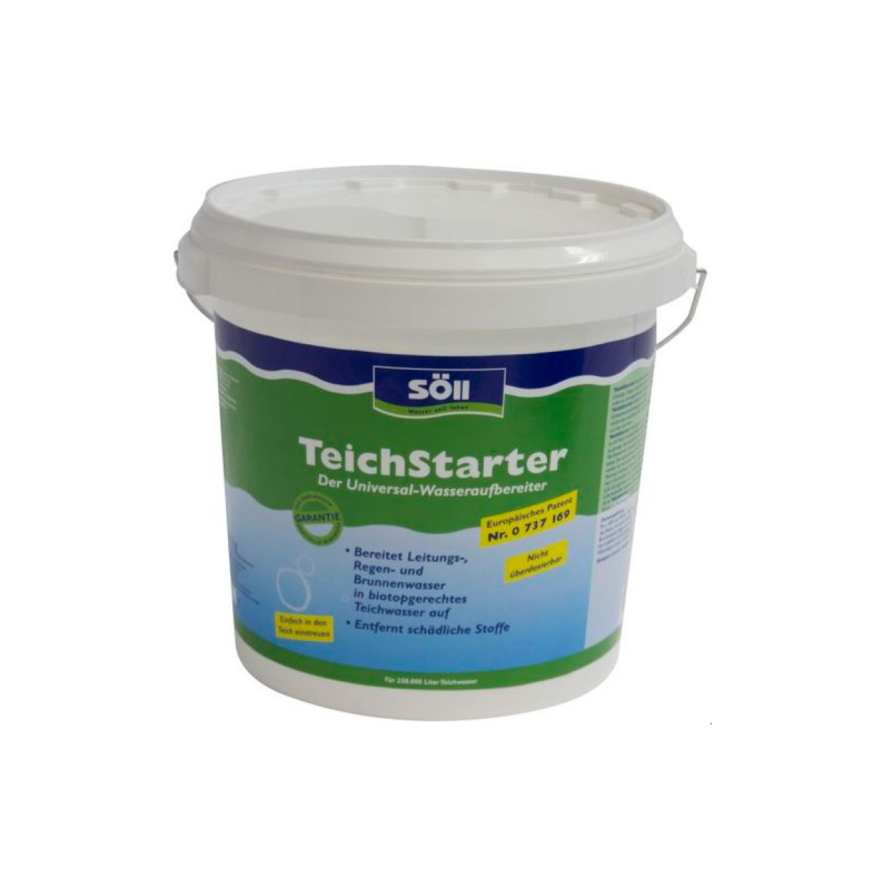 Средство для подготовки новой воды Soll Teich-Starter 25кг