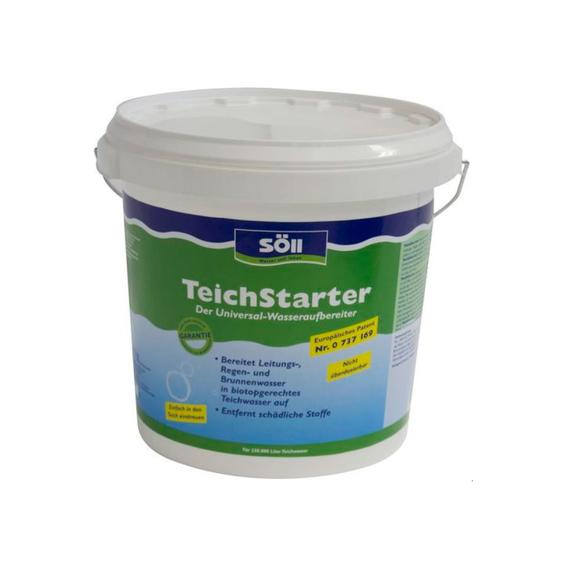 Средство для подготовки новой воды Soll Teich-Starter 25кг