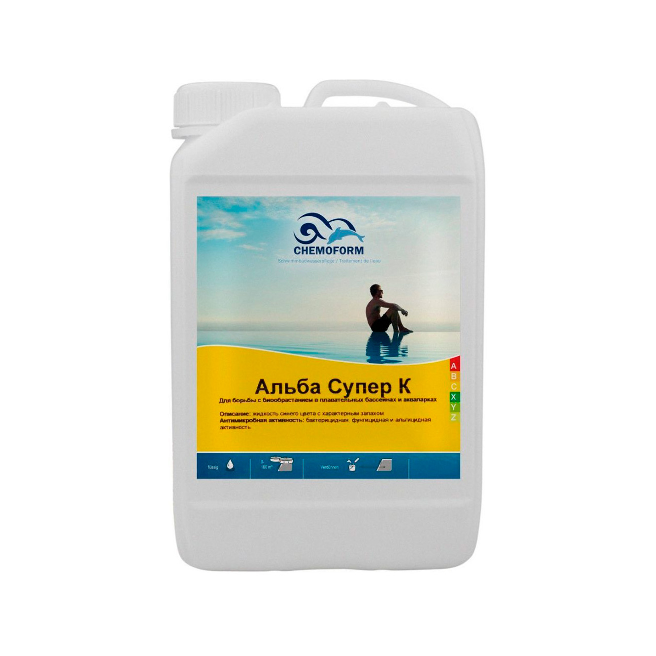 Альгицид К Chemoform жидкий (3л)