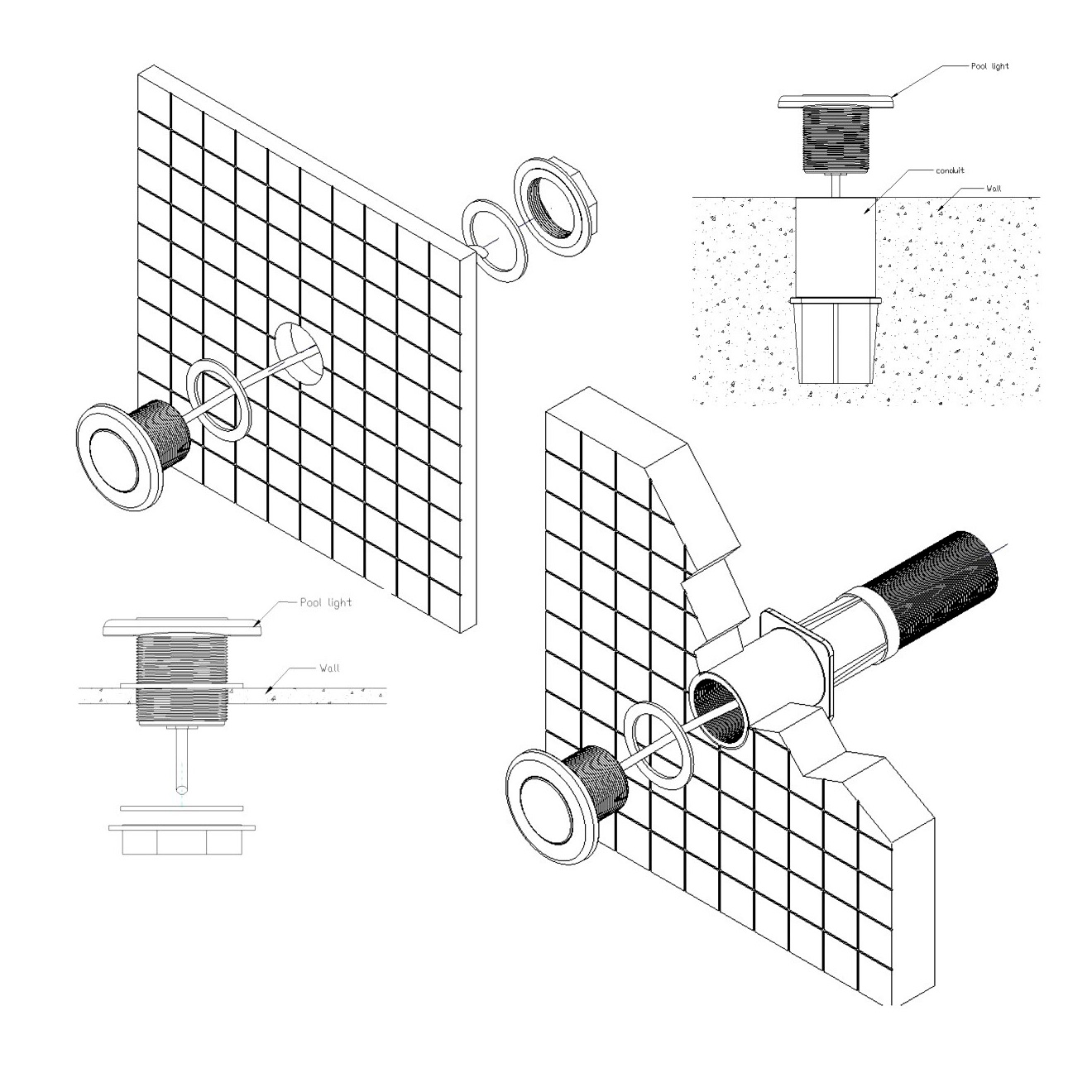 Светильник Aquaviva HT026C 45LED RGB 6 Вт (универсал)