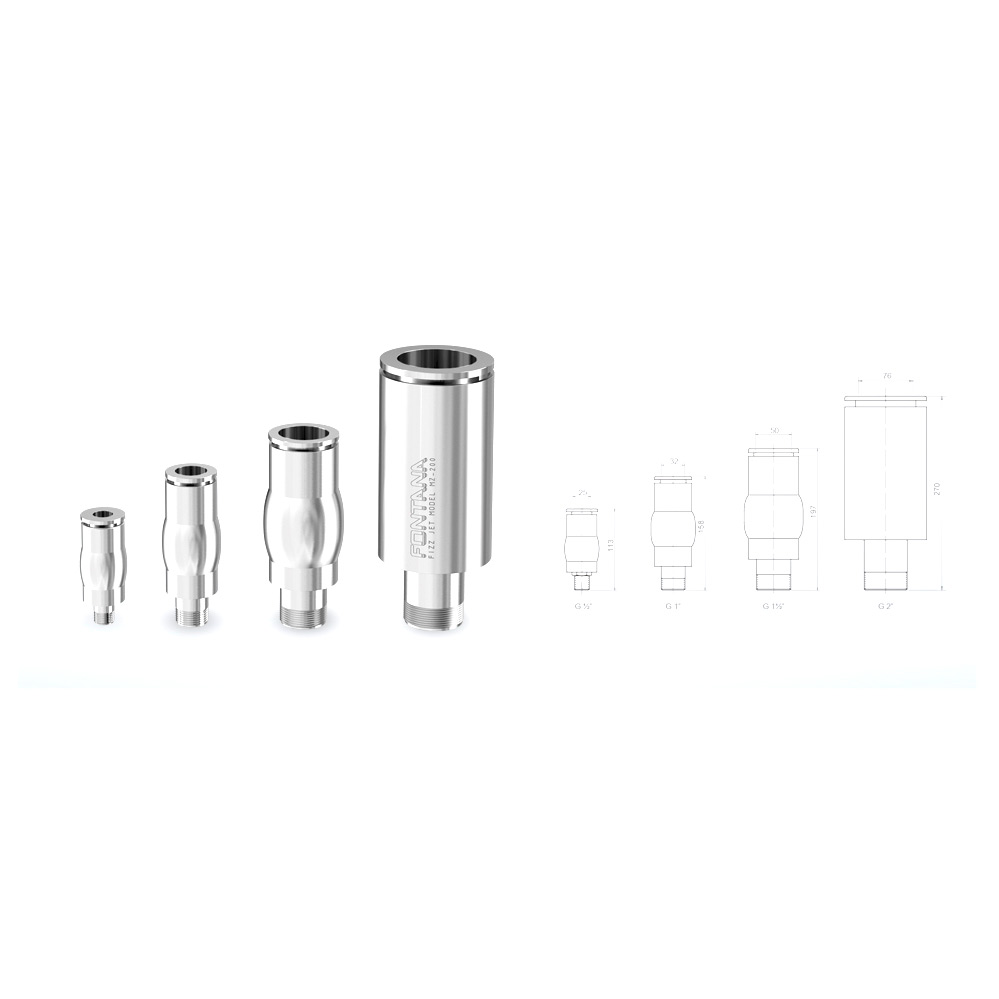 Фонтанная насадка Fontana - Fizz Jet MZ 150