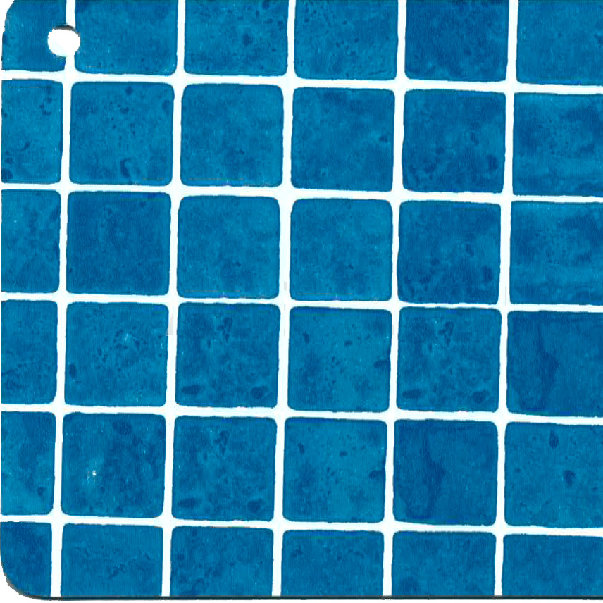 Пленка для бассейна Flagpool Glossy Printed Mosaic Blue Easy Welding (1,6м)