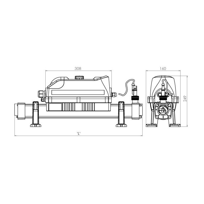 Электронагреватель Elecro Evolution 2-v-12 12кВт 220/380В Titan