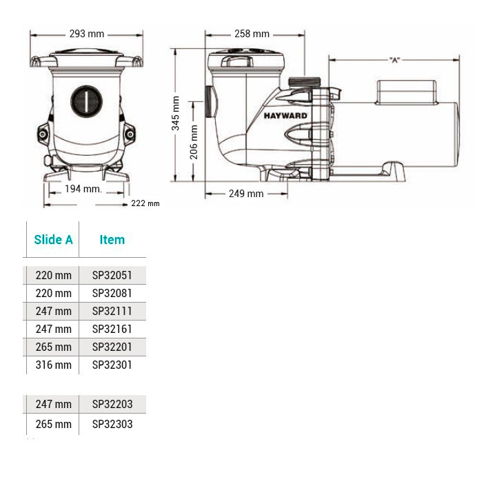 Насос с префильтром Hayward Tristar SP32201