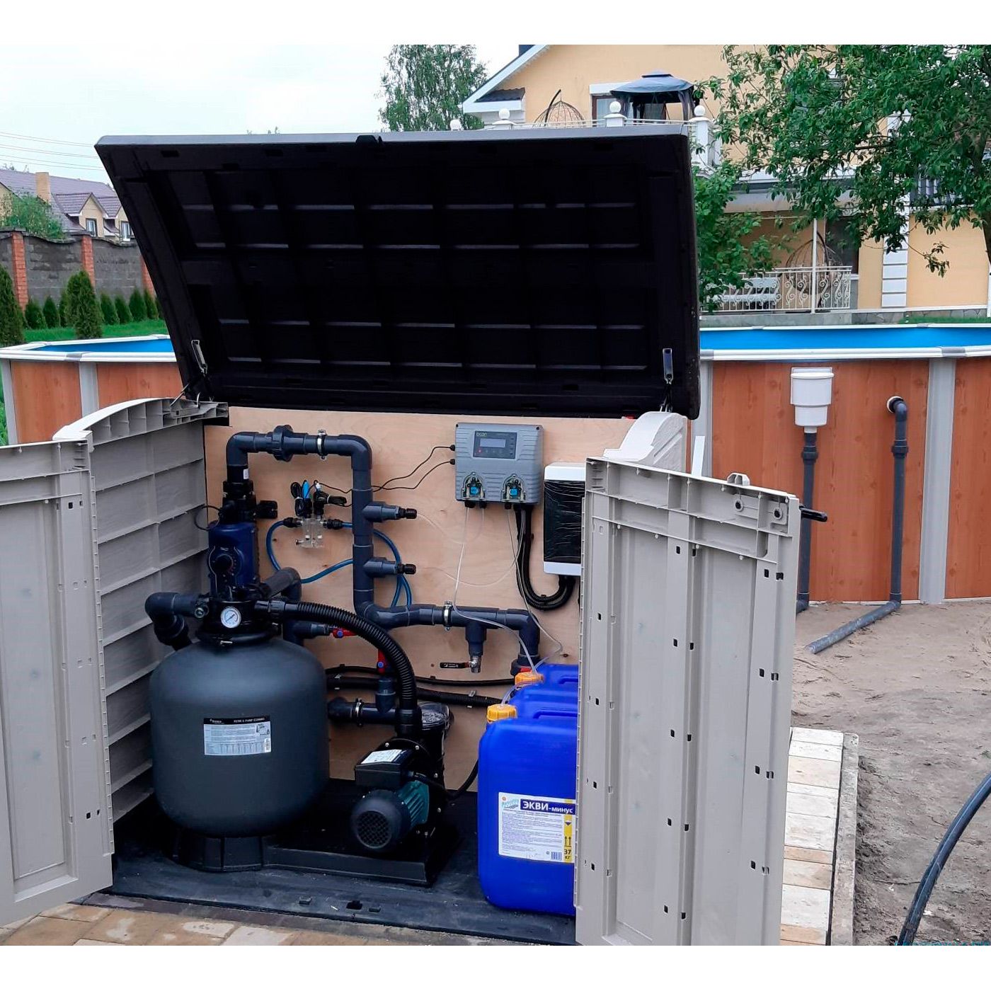 Фильтровальная установка для бассейна Emaux FSP400-4w (400мм)