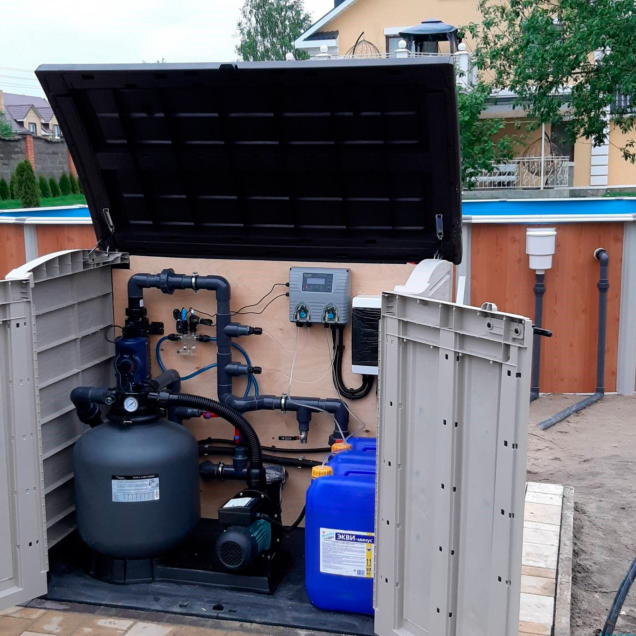 Фильтровальная установка для бассейна Emaux FSP450-4w (450мм)