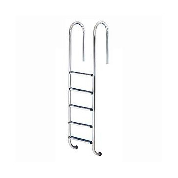 Лестница для бассейна Flexinox 5 ступеней WALL AISI-304