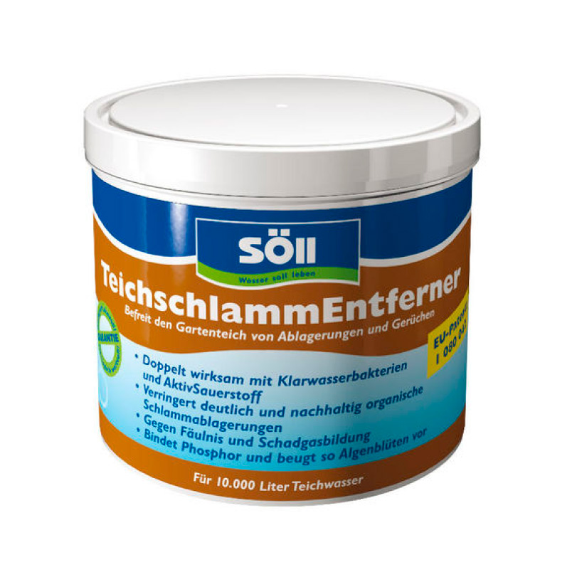 Средство для удаления ила Soll TeichschlammEntferner 0,5кг