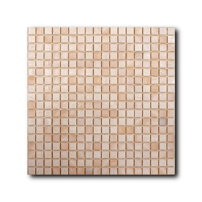 Мозаика стеклянная однотонная Classico Glass Carolyn 2 15x15 Art&Natura