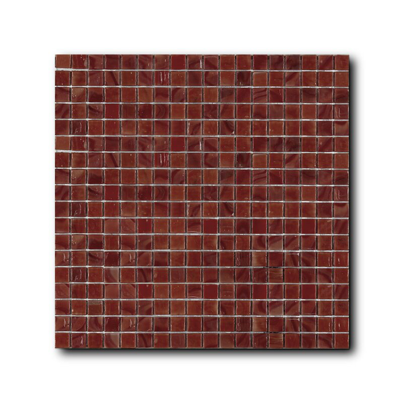 Мозаика стеклянная однотонная Classico Glass Carolyn 4 15x15 Art&Natura