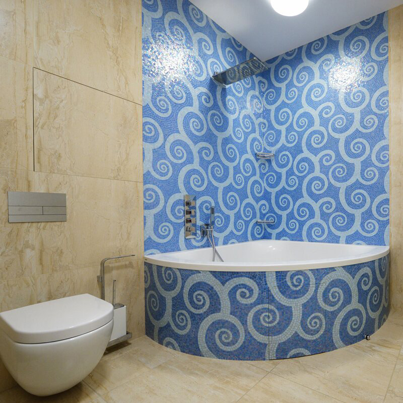 Мозаика стеклянная однотонная Classico Glass Laura 3 15x15 Art&Natura