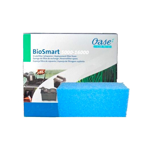 Фильтрующая губка для Oase BioSmart 5000/7000/8000/14000/16000 (голубая)