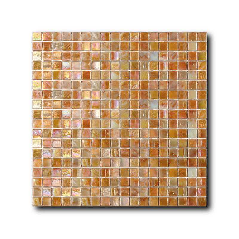 Мозаика стеклянная однотонная Classico Glass Daria 3 15x15 Art&Natura