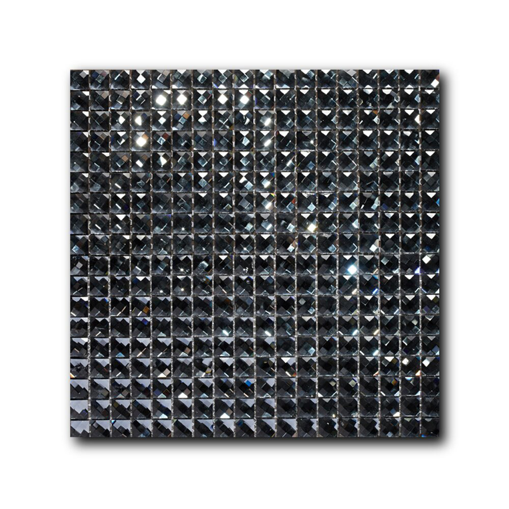 Мозаика стеклянная однотонная Crystall 1 15x15 Art&Natura