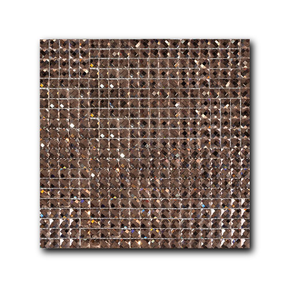 Мозаика стеклянная однотонная Crystall 10 15x15 Art&Natura