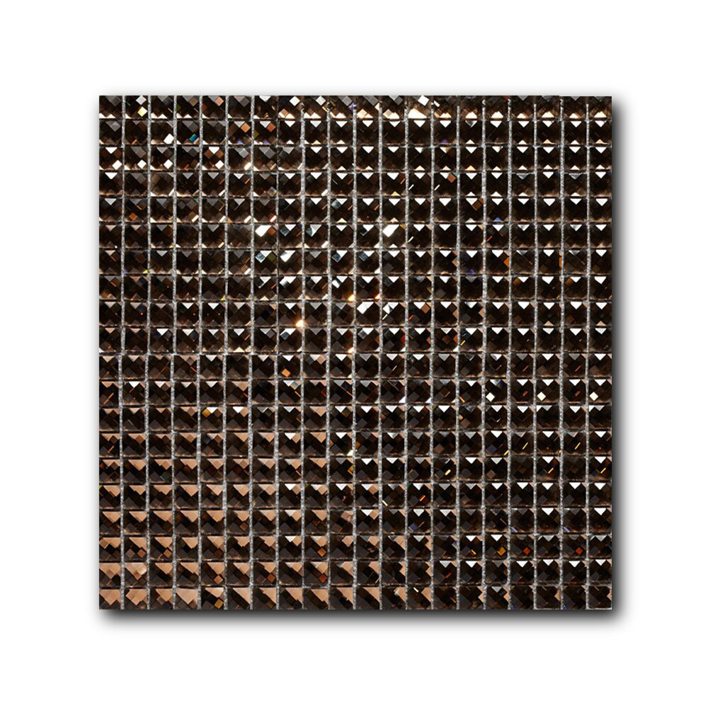 Мозаика стеклянная однотонная Crystall 2 15x15 Art&Natura