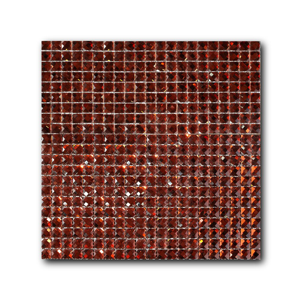 Мозаика стеклянная однотонная Crystall 9 15x15 Art&Natura