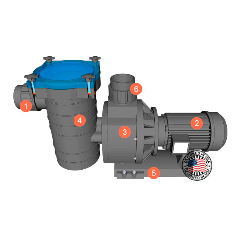 Насос с префильтром Hayward HCP42753E