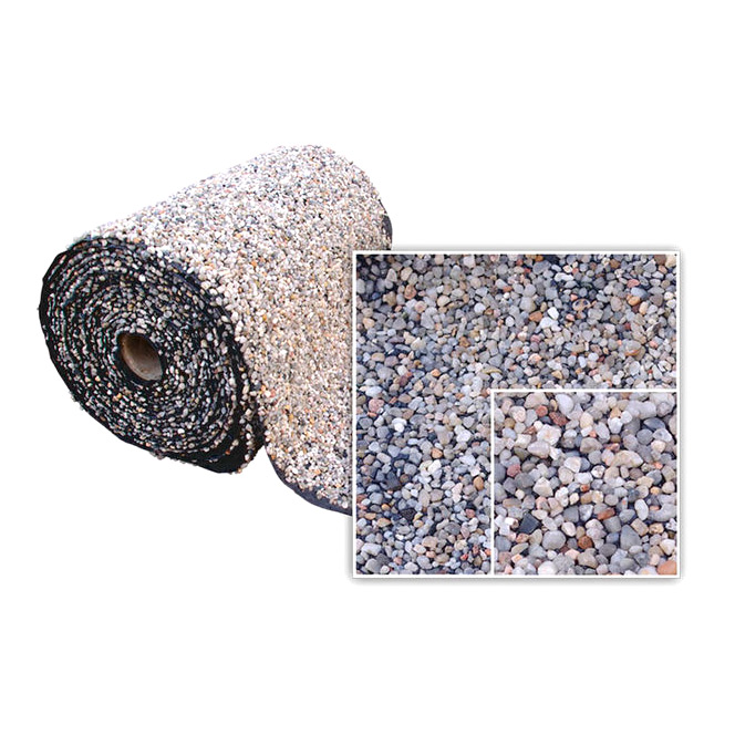 Пленка с гравием Oase Steinfolie granit-grau 1,0x12м