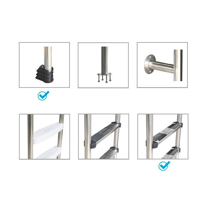 Лестница для бассейна Aquaviva 5 ступеней Standard ST-515