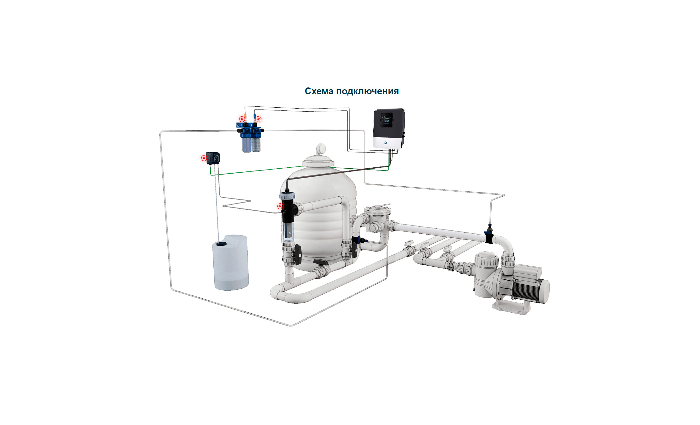 Хлоргенератор Hayward AquaRite LTO 22 гр/час