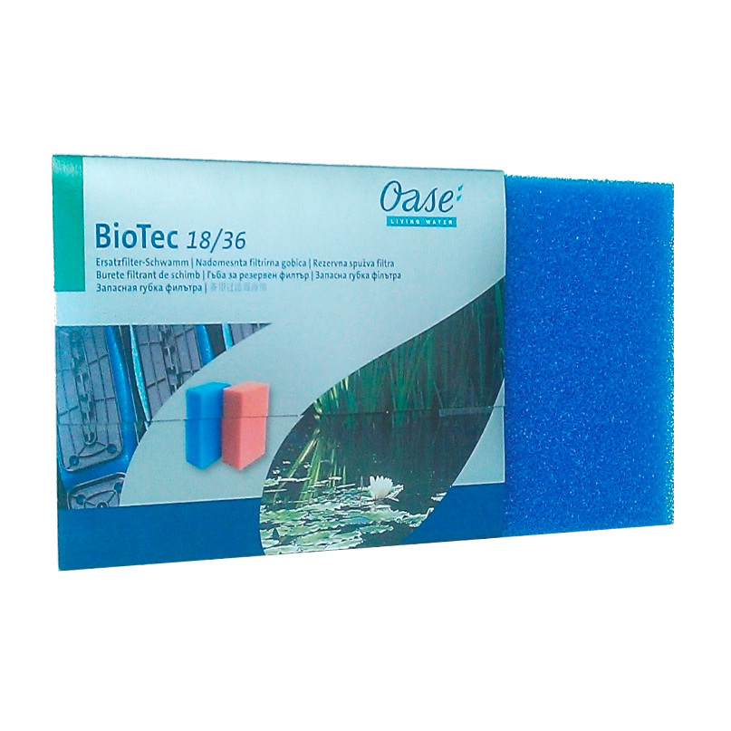Фильтрующая губка для Oase BioTec 18/36 ScreeMatic (голубая)