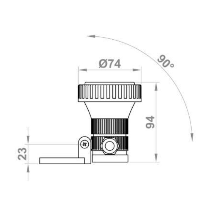 Прожектор Comete Cita 3 POWER LED ЗW 12V