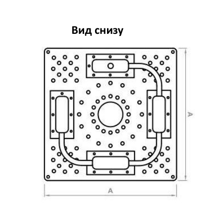 Прожектор Comete 12 Led 30х30, 40х40, 49х49