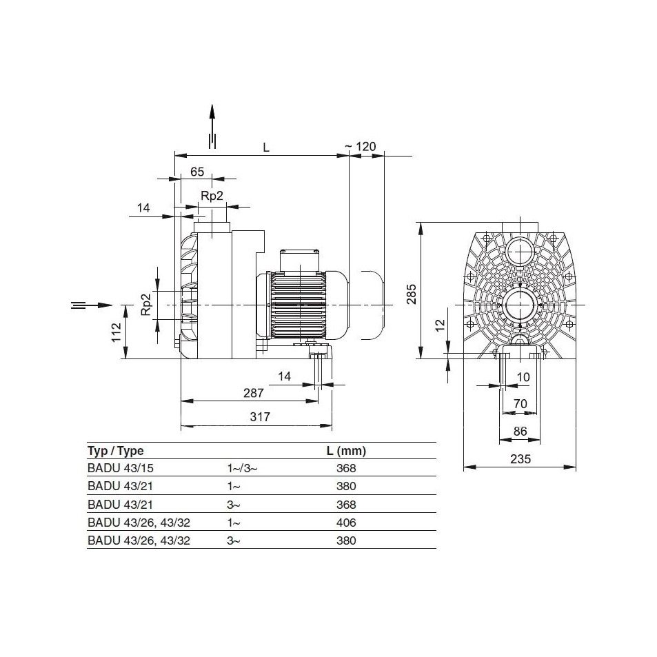 Насос без префильтра Speck Badu 43 15 220B