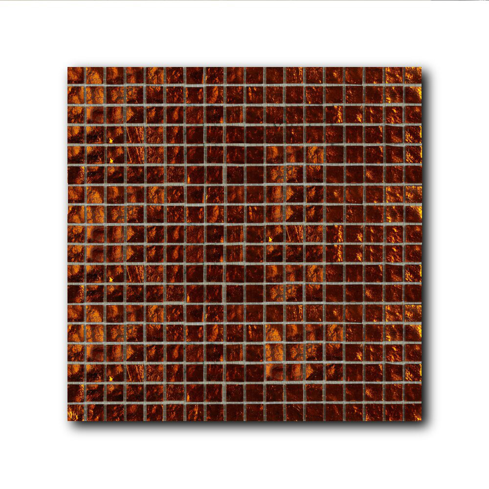 Мозаика стеклянная однотонная MuranoSpecchio 10 15x15 Art&Natura