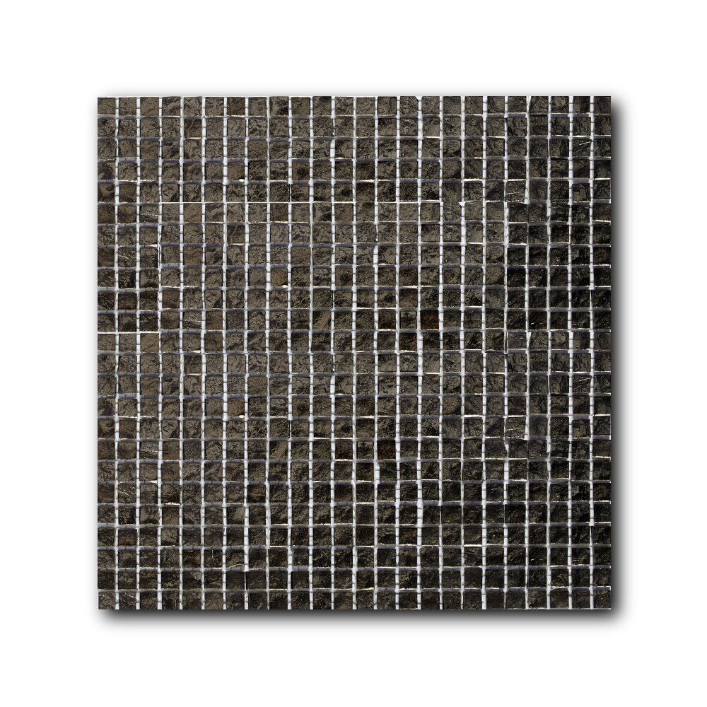 Мозаика стеклянная однотонная MuranoSpecchio 17 15x15 Art&Natura