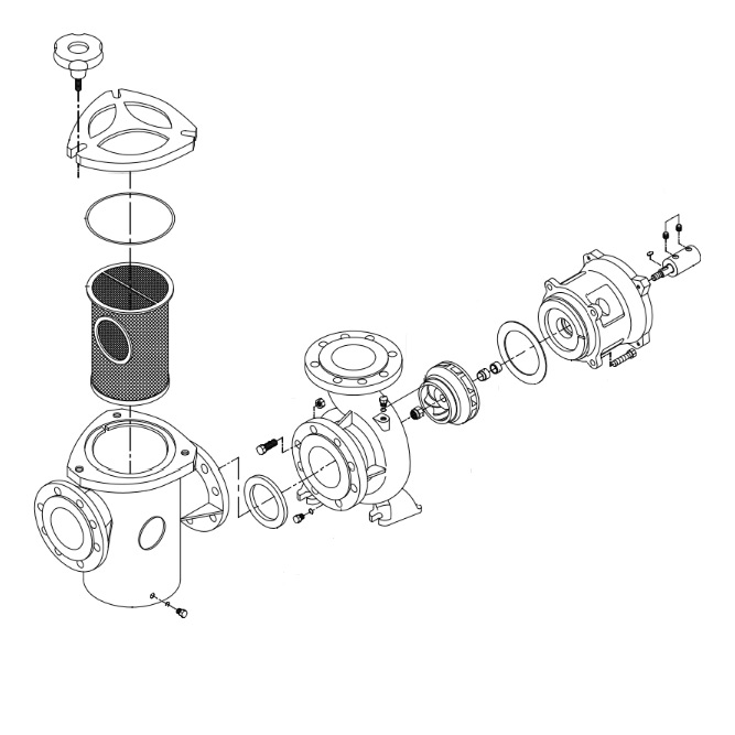 Насос с префильтром Hayward HCP5023E124