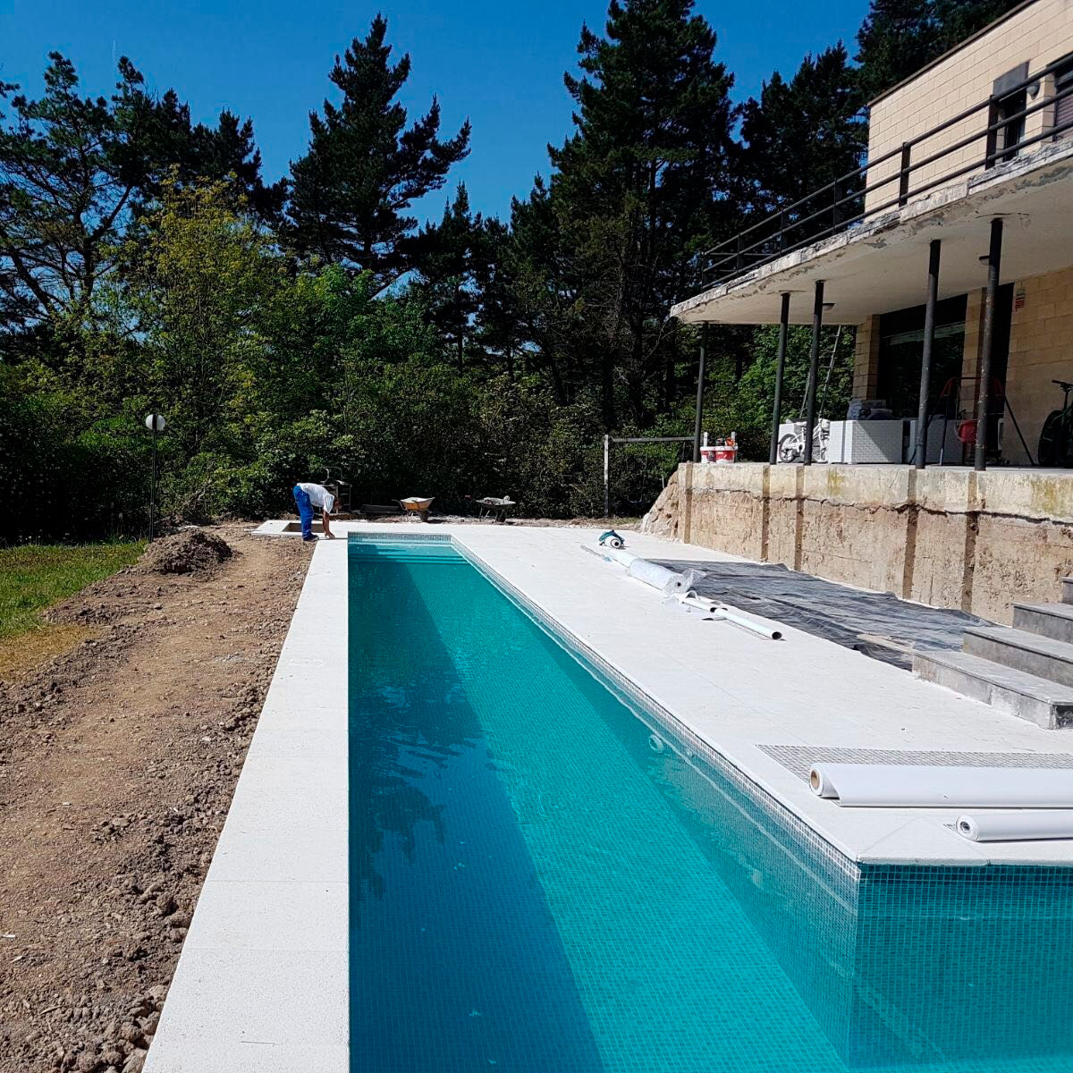 Пленка для бассейна Cefil Mediterraneo Sable 1,65м песочная мозаика