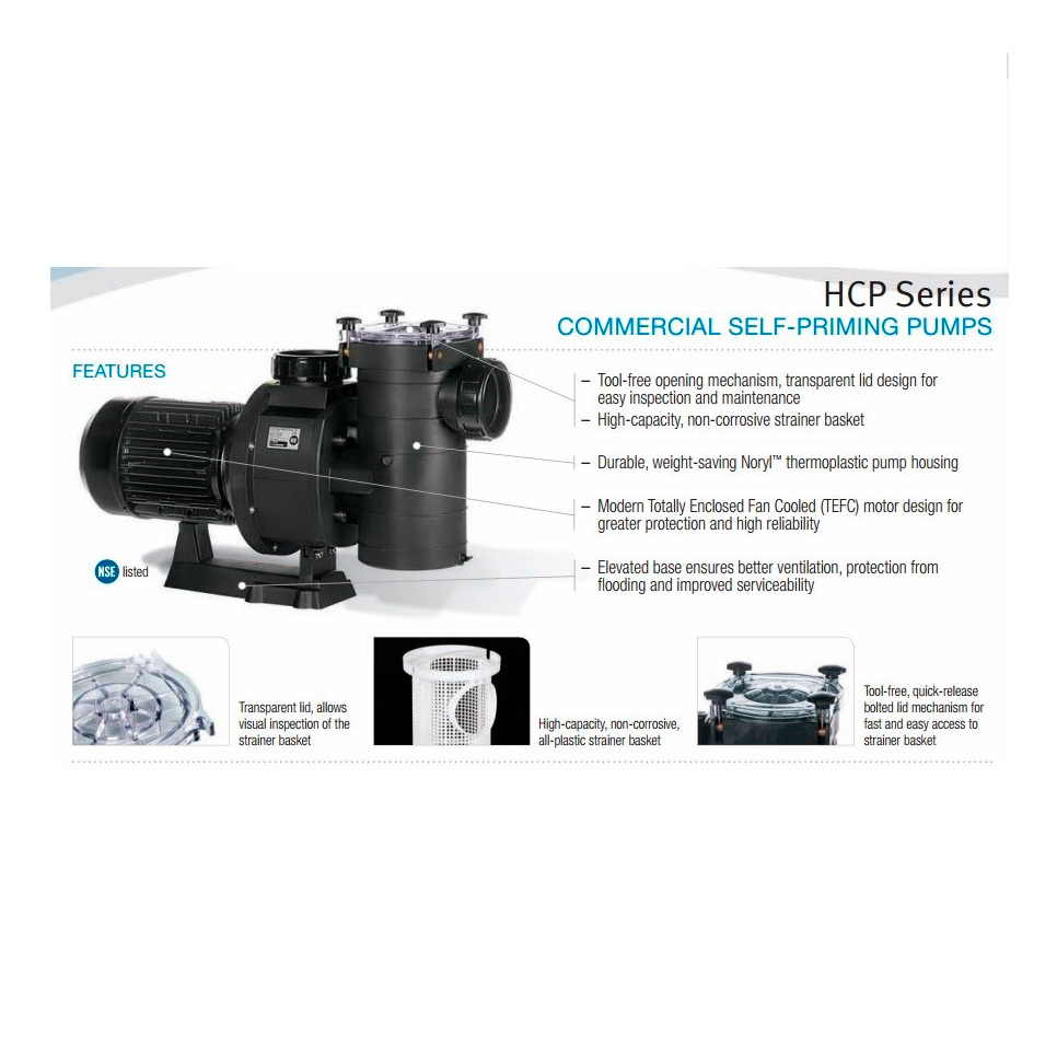 Насос с префильтром Hayward HCP40753E