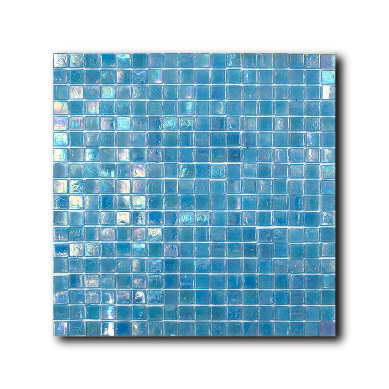 Мозаика стеклянная однотонная Classico Glass Heidi 15x15 Art&Natura