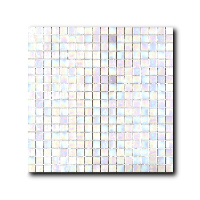 Мозаика стеклянная однотонная Classico Glass Lily 15x15 Art&Natura
