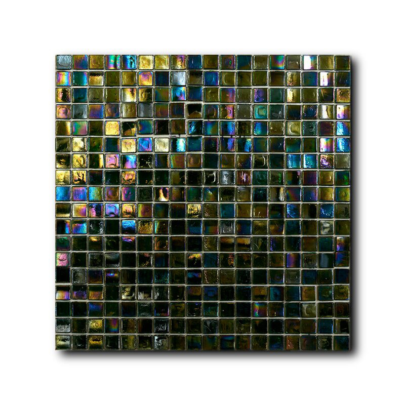 Мозаика стеклянная однотонная Classico Glass Mila 4 15x15 Art&Natura
