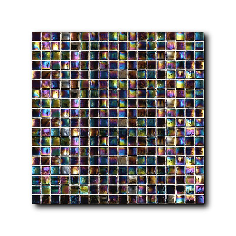 Мозаика стеклянная однотонная Classico Glass Monica 15x15 Art&Natura
