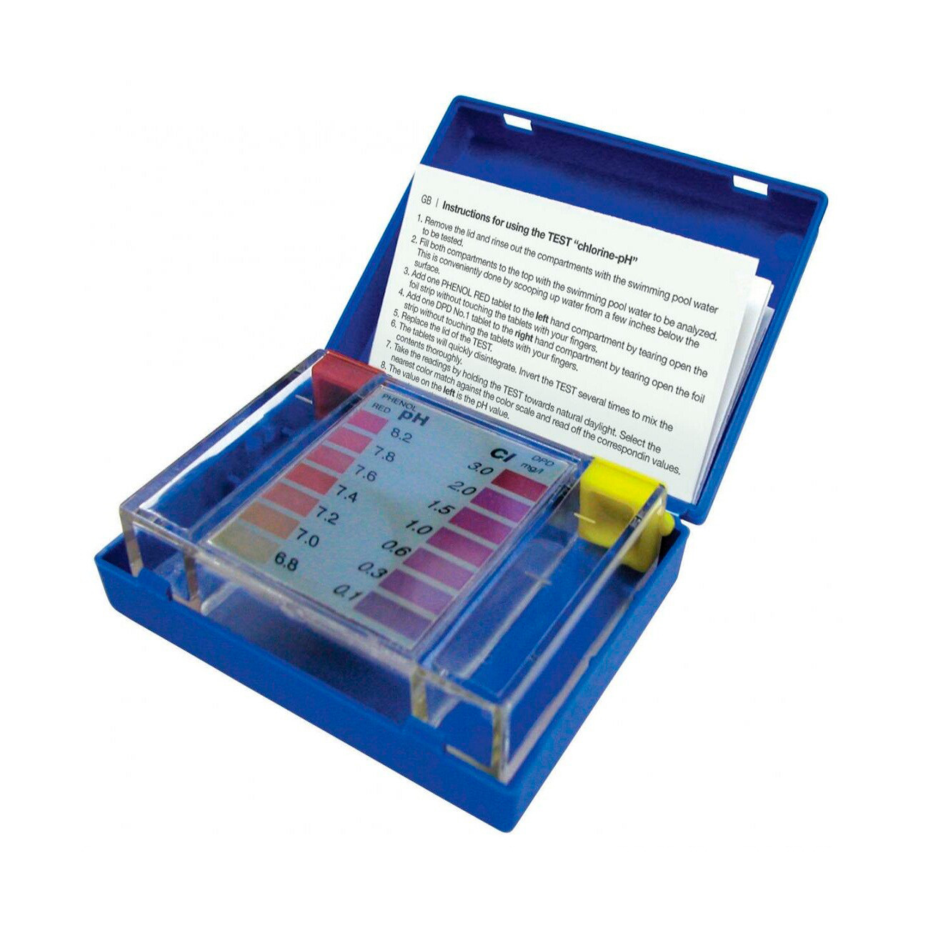 Тестер таблеточный для бассейна AquaDoctor Cl и pH